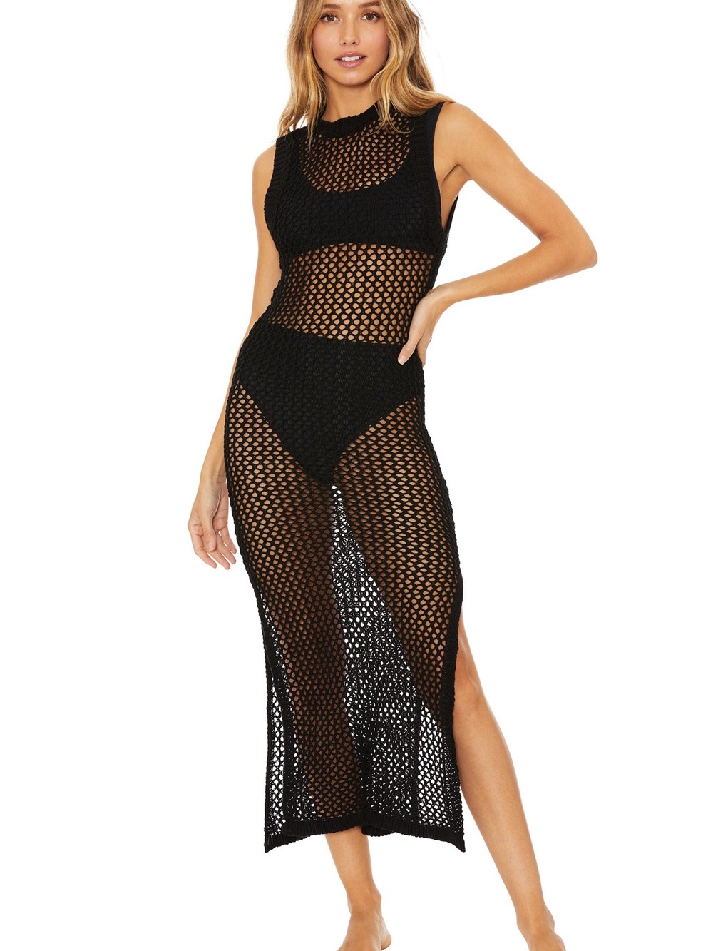 Beach Riot Holly Dress Black